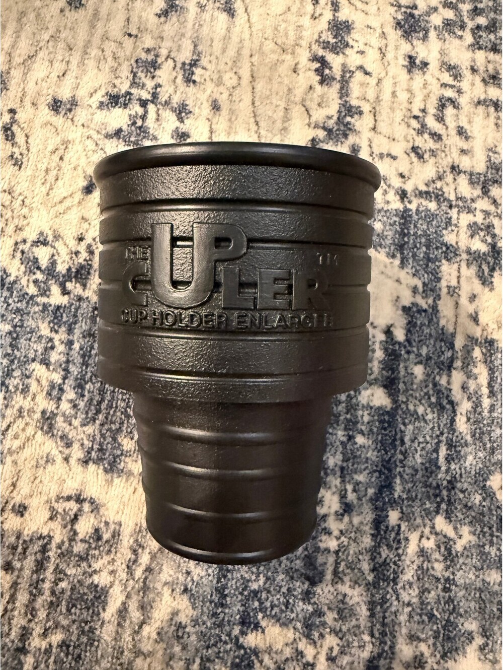 The Cupler Cup Holder Enlarger Black Car Drink Adapter